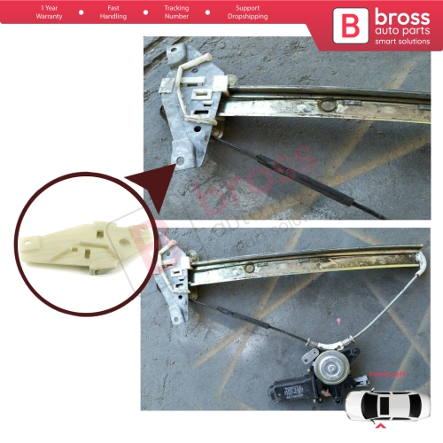 Window Regulator Repair Clips Front Left Door for Toyota Corolla E10 AE100 E100 1991-1999 3/4/5 Door 6980212140