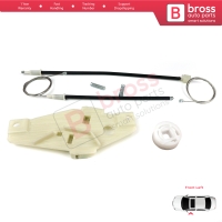 Window Regulator Repair Set Front Left Door for Toyota Corolla E10 AE100 E100 1991-1999 3/4/5 Door 6980212140