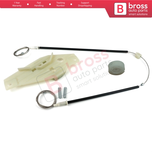 Window Regulator Repair Set Front Right Door for Toyota Corolla E10 AE100 E100 1991-1999 3/4/5 Door 6981002051
