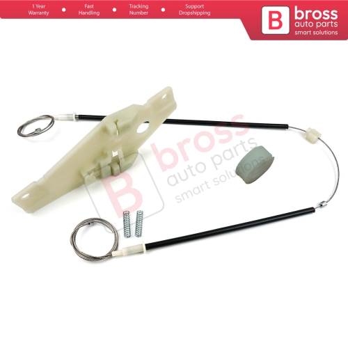 Window Regulator Repair Set Front Right Door for Toyota Corolla E10 AE100 E100 1991-1999 3/4/5 Door 6981002051