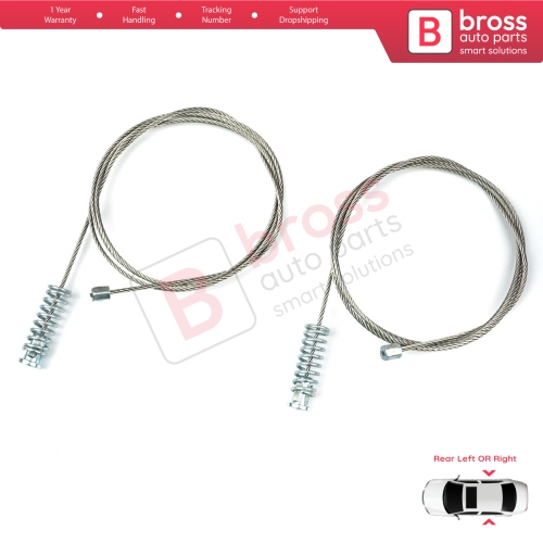 Window Regulator Repair Set Rear Door for Peugeot 308 MK2 T9 LB LP LW LH L3 2013-2021 4/5 Door 9678190080
