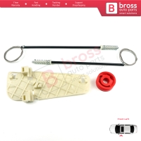 Window Regulator Repair Set Front Left Door for Jeep Grand Cherokee MK2 WJ WG 1998-2005 55076467AB