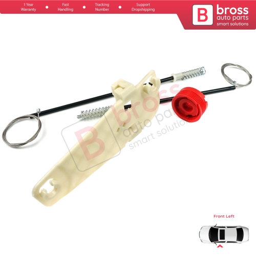 Window Regulator Repair Set Front Left Door for Jeep Grand Cherokee MK2 WJ WG 1998-2005 55076467AB