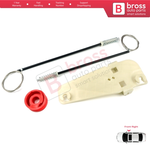 Window Regulator Repair Set Front Right Door for Jeep Grand Cherokee MK2 WJ WG 1998-2005 55076466AB