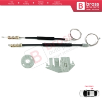 Window Regulator Repair Kit Rear Right Door for Peugeot 406 8B 8E/F 1995-2004 4/5 Door 0130821924