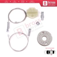 Window Regulator Repair Set Rear Door for Vauxhall Opel Vectra B J96 1995-2004 4/5 Door 90520229 90520230
