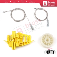 Window Regulator Repair Set Front Right Door for Ram ProMaster City 2015-2022 4-Door 68366052AA