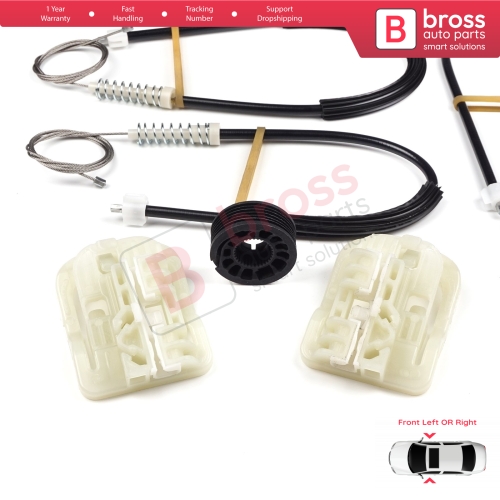 Window Regulator Repair Set Front Door for Seat Toledo MK4 KG3 2012-2019 Skoda Rapid 2012-2022 5JA837461