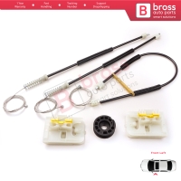 Window Regulator Repair Set Front Left Door for Ford Focus MK3 C346 2010-2019 4/5 Door BM51A23201  