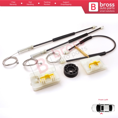 Window Regulator Repair Set Front Left Door for Ford Focus MK3 C346 2010-2019 4/5 Door BM51A23201  