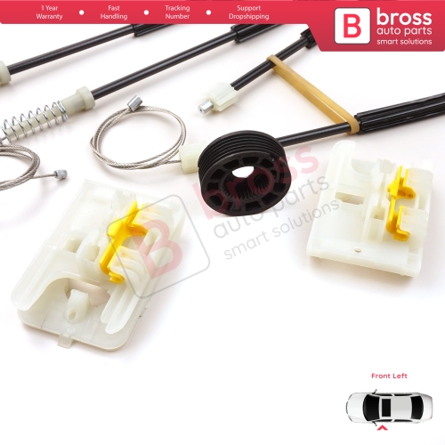Window Regulator Repair Set Front Left Door for Ford Focus MK3 C346 2010-2019 4/5 Door BM51A23201  