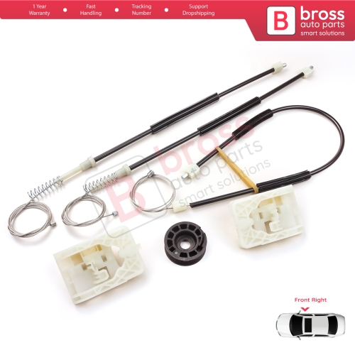 Window Regulator Repair Set Front Right Door for Ford Focus MK3 C346 2010-2019 4/5 Door BM5Z5423200