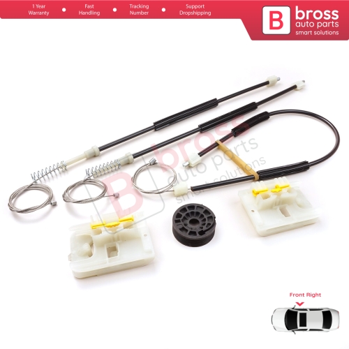 Window Regulator Repair Set Front Right Door for Ford Focus MK3 C346 2010-2019 4/5 Door BM5Z5423200