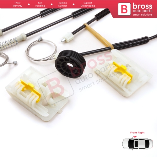 Window Regulator Repair Set Front Right Door for Ford Focus MK3 C346 2010-2019 4/5 Door BM5Z5423200