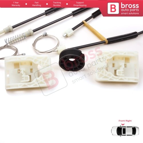 Window Regulator Repair Set Front Right Door for Ford Focus MK3 C346 2010-2019 4/5 Door BM5Z5423200