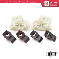 Window Regulator Repair Brackets Fixer Clips Front Left or Right Door for BMW X5 E53 2000-2006 51338254911 51338254781