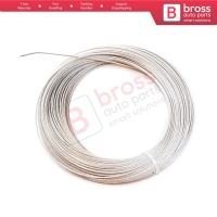 Window Regulator Repair Cable Steel Wire Rope 7x7 Diameter: 1.5 mm Length : 100 meter for Car Window Regulator