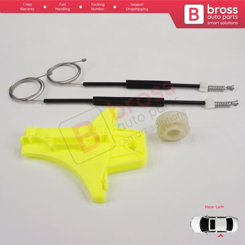 Window Regulator Repair Kit Rear Left for VW Golf MK7 5G 2012-2021 5-Door 5G4839461