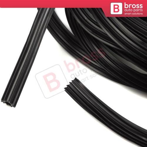 Window Regulator Cable Wire Rope Sound Isolation Thick Star Rubber Protection 6 mm Hole 10 Meter