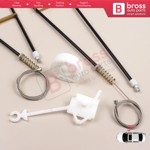 Window Regulator Repair Set Right Door for Iveco Stralis MK1 EuroCargo EuroTech EuroTrakker Truck 504040988