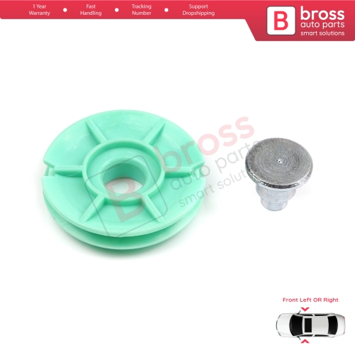 Front Window Regulator Corner Wheel Pulley for Renault Trafic Vivaro MK2 Fiat Ducato Boxer Jumper Relay MK2 MK3 7700311818 7700311819