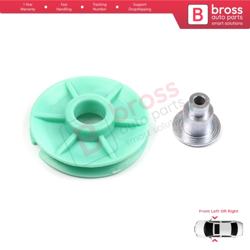 Front Window Regulator Corner Wheel Pulley for Renault Trafic Vivaro MK2 Fiat Ducato Boxer Jumper Relay MK2 MK3 7700311818 7700311819