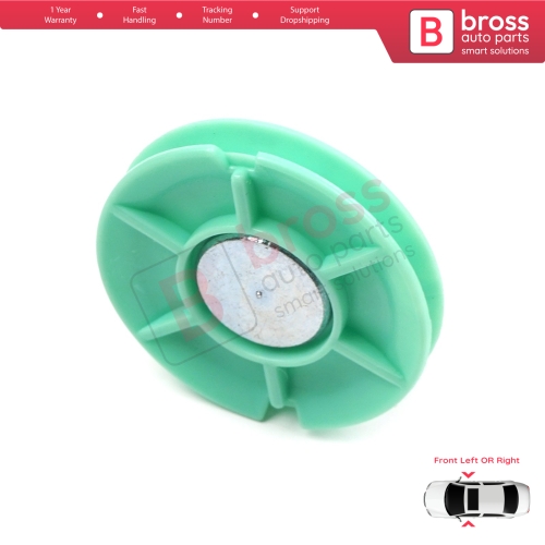 Front Window Regulator Corner Wheel Pulley for Renault Trafic Vivaro MK2 Fiat Ducato Boxer Jumper Relay MK2 MK3 7700311818 7700311819