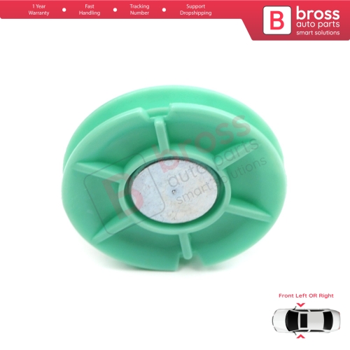 Front Window Regulator Corner Wheel Pulley for Renault Trafic Vivaro MK2 Fiat Ducato Boxer Jumper Relay MK2 MK3 7700311818 7700311819