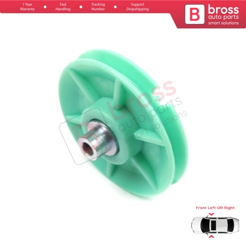 Front Window Regulator Corner Wheel Pulley for Renault Trafic Vivaro MK2 Fiat Ducato Boxer Jumper Relay MK2 MK3 7700311818 7700311819