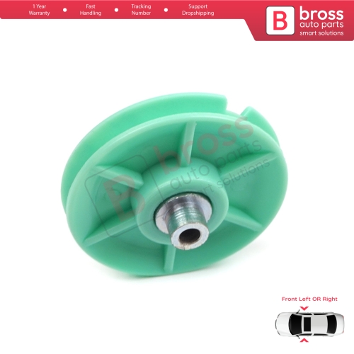 Front Window Regulator Corner Wheel Pulley for Renault Trafic Vivaro MK2 Fiat Ducato Boxer Jumper Relay MK2 MK3 7700311818 7700311819