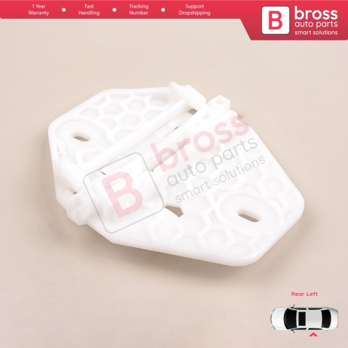 Rear Left Window Regulator Slider Clips Bracket for Renault Clio MK2 BB CB Thalia MK1 LB Symbol MK1 8200232508
