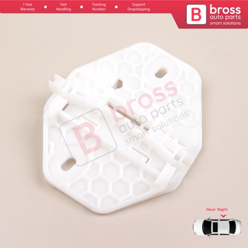 Rear Right Window Regulator Slider Clips Bracket for Renault Clio MK2 BB CB Thalia MK1 LB Symbol MK1 7700434304