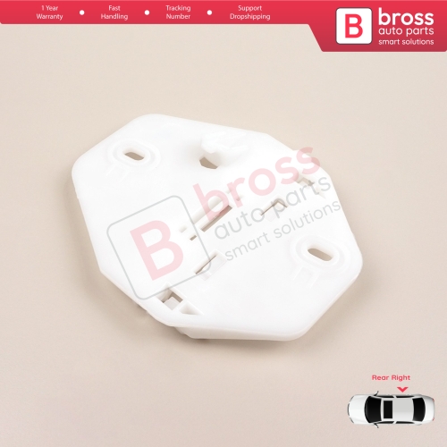 Rear Right Window Regulator Slider Clips Bracket for Renault Clio MK2 BB CB Thalia MK1 LB Symbol MK1 7700434304
