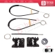Power Window Regulator Repair Kit Front Right Door for Land Rover Range Rover Sport MK2 L494 2013-2022 LR077817