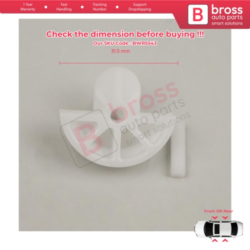 Window Regulator Repair Corner Clips for VW Passat B5 B5.5 3B Skoda Superb MK1 B5 3U Renault Clio MK2 Thalia Symbol  MK1