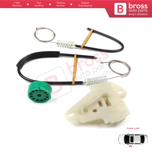 Window Regulator Repair Set Front Left Door for Honda City MK4 GD GE Jazz MK2 2001-2008 72250SAAJ02
