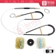 Window Regulator Repair Set Front Right Door for Skoda Octavia MK3 III 5E 2012-2021 4/5 Door 5E0837462