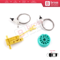 Manual Window Regulator Repair Set Front Right Door for Fiat Ducato MK2 230 244 Peugeot Boxer Citroen Jumper Relay 1994-2006