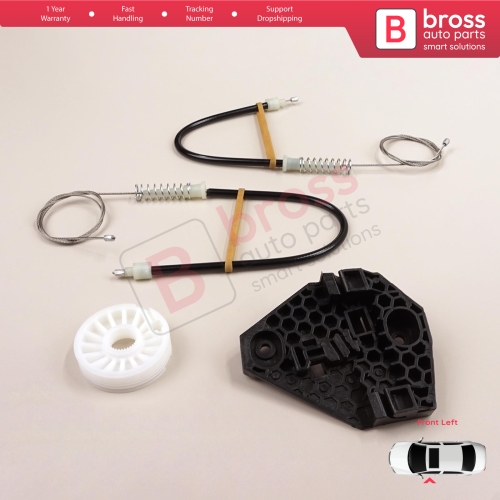Window Regulator Repair Set Front Left Door for Ford Mondeo MK1 MK2 1992-2001 4/5 Door 93BBF23201B