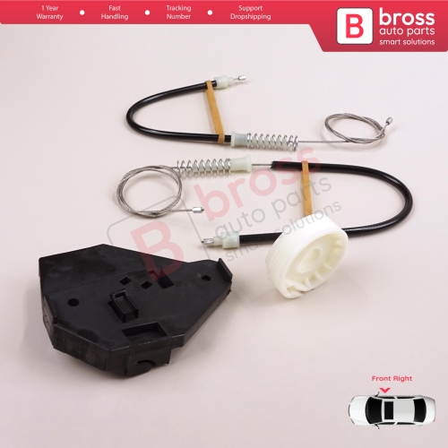 Window Regulator Repair Set Front Right Door for Ford Mondeo MK1 MK2 1992-2001 4/5 Door 93BBF23200B