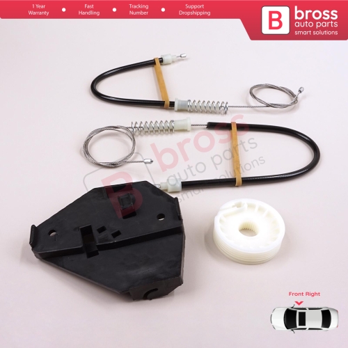 Window Regulator Repair Set Front Right Door for Ford Mondeo MK1 MK2 1992-2001 4/5 Door 93BBF23200B