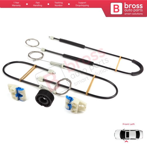 Window Regulator Repair Set Left Door for Mercedes Truck Arocs Actros Axor 2 Atego 3 Antos A9607201146