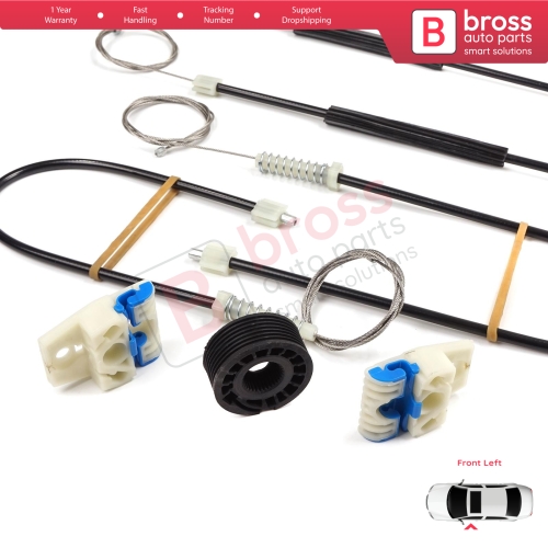 Window Regulator Repair Set Left Door for Mercedes Truck Arocs Actros Axor 2 Atego 3 Antos A9607201146