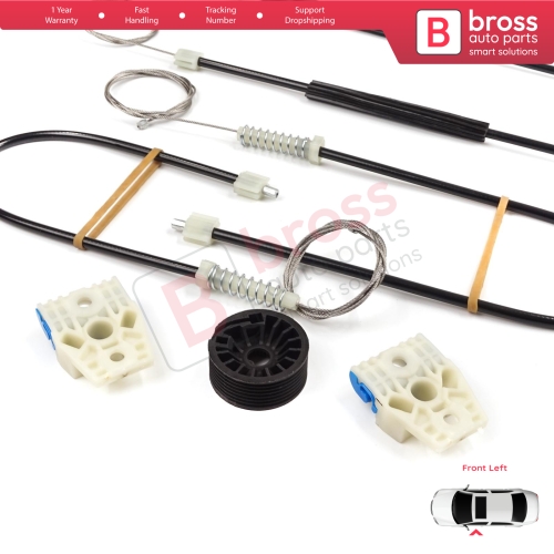 Window Regulator Repair Set Left Door for Mercedes Truck Arocs Actros Axor 2 Atego 3 Antos A9607201146