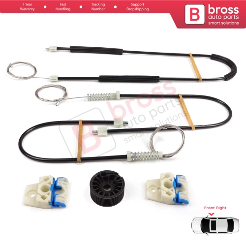 Window Regulator Repair Set Right Door for Mercedes Truck Arocs Actros Axor 2 Atego 3 Antos A9607201246