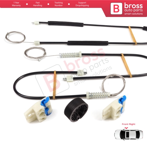 Window Regulator Repair Set Right Door for Mercedes Truck Arocs Actros Axor 2 Atego 3 Antos A9607201246