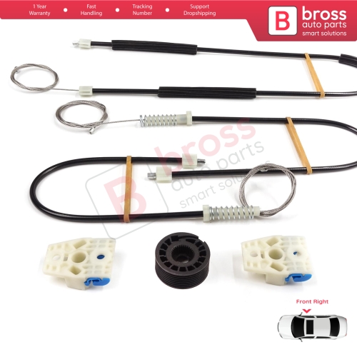 Window Regulator Repair Set Right Door for Mercedes Truck Arocs Actros Axor 2 Atego 3 Antos A9607201246