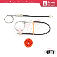 Window Regulator Repair Set Left Door for Honda S2000 AP1 AP2 1999-2009 72250-S2A-A03