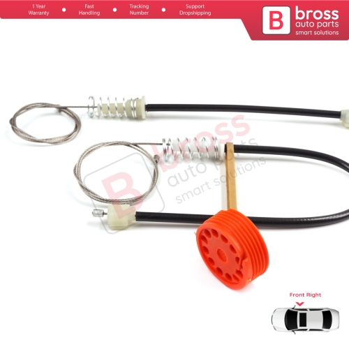 Window Regulator Repair Set Right Door for Honda S2000 AP1 AP2 1999-2009 72210-S2A-G02