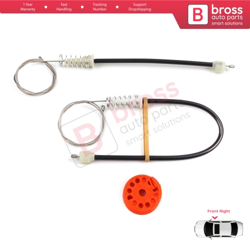 Window Regulator Repair Set Right Door for Honda S2000 AP1 AP2 1999-2009 72210-S2A-G02